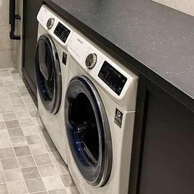 Installation av tvättmaskin
