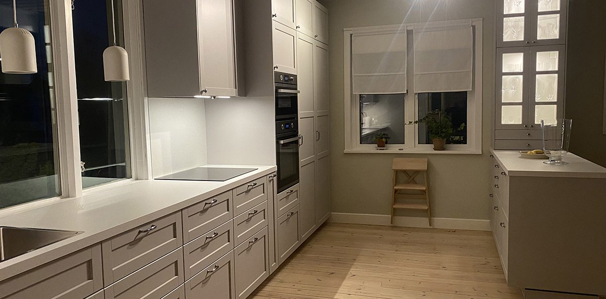 Köksrenovering med Ikea-kök